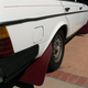 Maroon mudflaps were soon added to match the car’s pinstripes.
